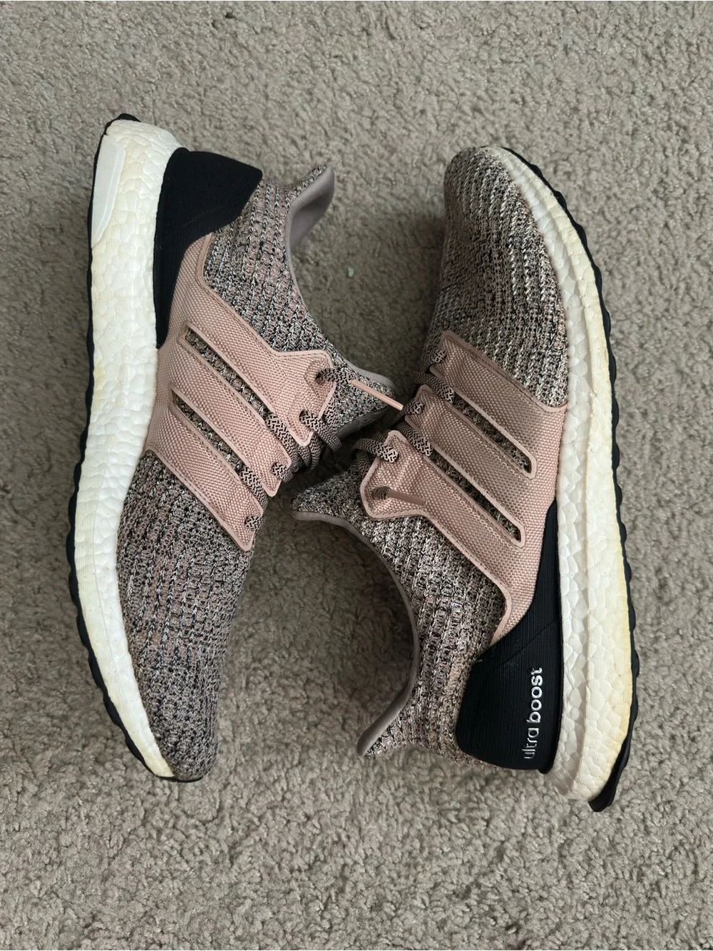 Adidas UltraBoost 4.0 Ash Pearl Men’s Size 13 BB6174